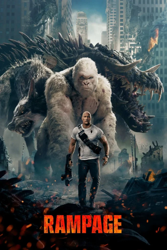 Rampage (2018) English Hollywood Movie BluRay HD ESub Rampage