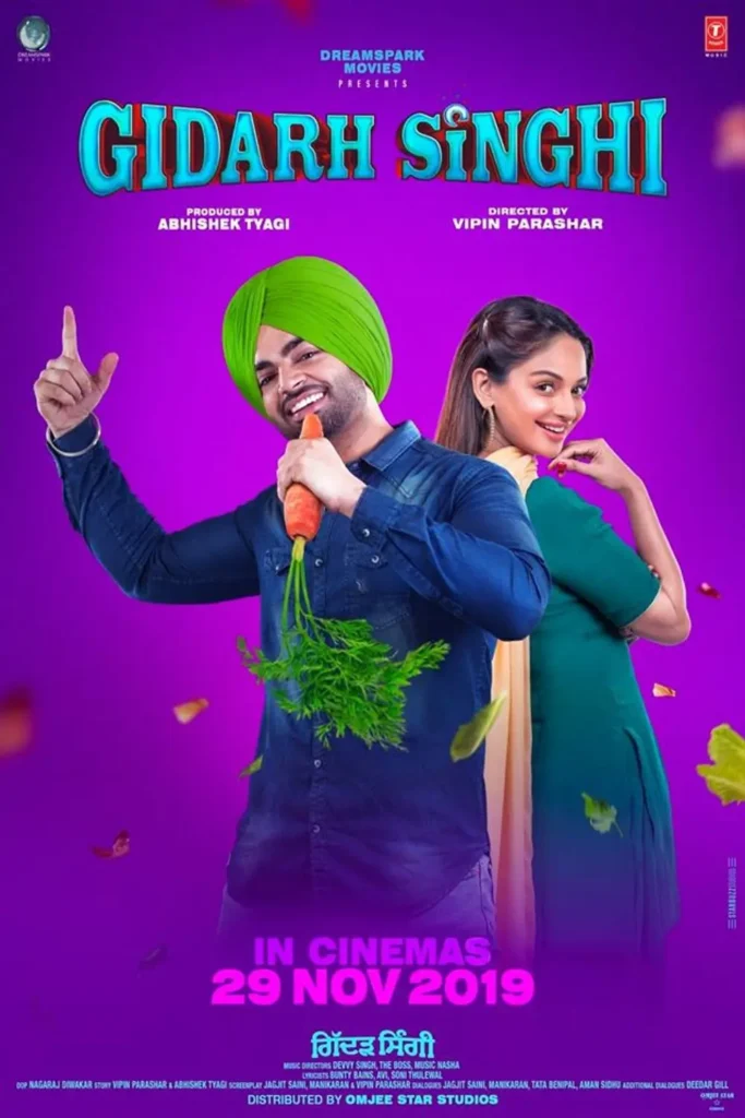 Gidarh Singhi 2019 Punjabi Full Movie 480p HDRip x264 350MB ESubs Gidarh Singhi